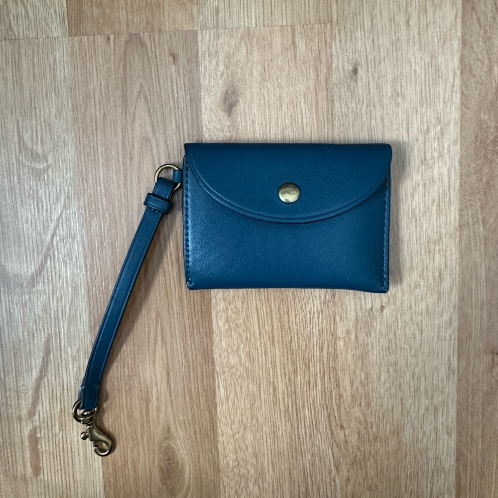 j. crew • wristlet/coin purse